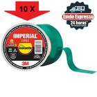 Kit 10 Fitas Isolante Imperial Verde 3M 10mts