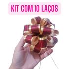 Kit 10 Laços Bola Prontos Presente Aniversário Mães Namorado