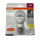 Kit 10 lampada bolinha led 3,5w bivolt 3000k e14/e27 osram