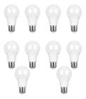 Kit 10 Lâmpada Bulbo Led 9w Branco Frio 6500k