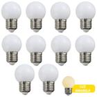 Kit 10 Lâmpada Led Bolinha 3w E27 Penteadeira Camarim Varal Espelho Abajur Lustre Branco Frio ou Quente 127v Ou 220v