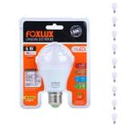 Kit 10 Lampada Led Bulbo 6W 3000K Bivolt Foxlux