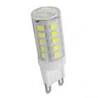 Kit 10 Lampada Led G9 4W 220V 6500K Branco Frio Zan28