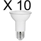 Kit 10 lampada led par20 5,5w 25 graus branco neutro 4000k bivolt e27 stella