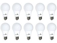 Kit 10 Lâmpadas de LED Bulbo E27 Gaya Branco Frio