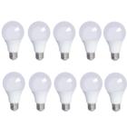 Kit 10 Lâmpadas Led Bulbo 9W 6000K (Branco Frio)