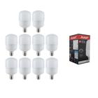 Kit 10 Lâmpadas Led Bulbo E27 20w Branco Frio Bivolt Avant