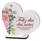 Kit 10 Lembranças Dia Das Mães Mdf Coração Frase 8cmx8,7cm - Bazar dos Quadros