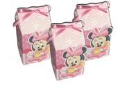 kit 10 Lembrancinhas Caixinha Milk MInnie Decoração