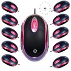 Kit 10 Mouse Basico Led Plug & Play Simples Notebook Pc