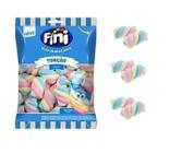 Kit 10 Pacotes De Marshmallow Torção Colorido Fini 250G Cada