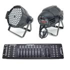 Kit 10 Par Led Rgbwa 60 Led De 3W + Mesa Dmx 512