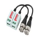 Kit 10 Pares Video Balun Cameras Hd Ahd Cvi Tvi 400Mt Cftv - Importado