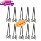 Kit 10 Pegador de Inox Multiuso Pão Massa Salada Frios Carne