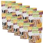 Kit 10 Petisco Canelone Snacks 100% Natural Puresnacks