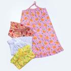 Kit 10 Pijama Infantil Estampado Malha Vestido De Dormir Conforto