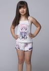 Kit 10 Pijamas Longo Feminino Infantil Sublimado Estampado