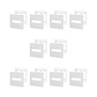 Kit 10 Placa 4X4 2 Mód S730201274 Gamma Silver Orion Schneide