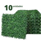 Kit 10 Placa Grama Artificial Grande 40x60 Buchinhos Tapete