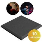 Kit 10 Placa Para Isolamento Acústico Qualidade Profissional - Armazém Das Espumas