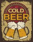 Kit 10 Placas Cold Beer Imagem 36X46