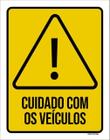 Kit 10 Placas Cuidado Com Os Veículos 36X46