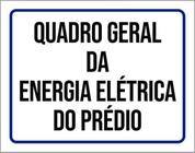 Kit 10 Placas De Quadro Geral Energia Elétrica 36X46