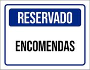 Kit 10 Placas De Reservado Encomendas 36X46