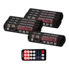 Kit 10 Placas Decodificadoras Bluetooth Usb Caixa Ativa Mp3 Fm Aux