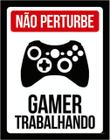 Kit 10 Placas Gamer Trabalhando Perturbe Xb