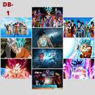 Kit 10 Plaquinhas Dragon Ball Z Melhores Imagens 13x20