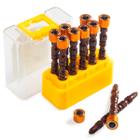 Kit 10 Ponteira Magnética Bits Philips Ph2 Dupla Com Limitador