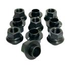 Kit 10 Porcas do Parafuso Roda 22mm Chave 32 Oscilante Centralizadora H12/39mm ZM 2902243 Original Carreta Randon Recrusul MB 1418 1513 1618 1632 1934
