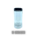 Kit 10 Pote 500ml Temperos Sal Tampa Dosadora Dupla Premium