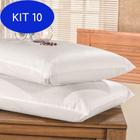 Kit 10 Protetor de Travesseiro Impermeável com Zíper