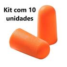 Kit 10 Prs Protetor Auricular Plug Espuma Sem Cordão 3m 1100
