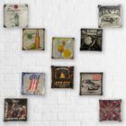 Kit 10 quadros decorativos tema Diversos 20x20 Metal