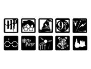 Kit 10 Quadros Harry Potter Decorativo Quarto Sala Enfeites