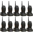 Kit 10 Radios Comunicador Baofeng 777S Profissional Ht Uhf - Radio Comunicador