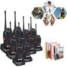 Kit 10 Rádios Comunicador Walkie Talkie Baofeng Bf 777s Alcance 12km Com Fone Profissional Amador Bandas De Freqüência