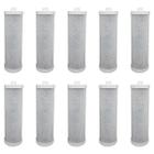Kit 10 Refis Filtros Carbon Block de 9.3/4" Modelo Com Rosca