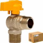 Kit 10 Registro Esfera ANGULAR 1/2 NPT x 1/2 NPT