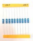 Kit 10 Resistor de Precisão 2R7 1/2W 1%