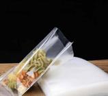 Kit 10 Saco Plástico com Ranhura Para Seladora a Vácuo Embalagem De Alimentos Reutilizável
