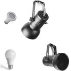Kit 10 Spot Trilho Perfilado Eletro Calha Par20 Bulbo Ol7