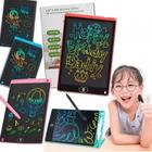 Kit 10 Tablet Lousa Mágica Educativo Escrever E Desenhar 8,5 - LUATEK