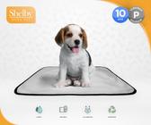 Kit 10 Tapetes Higiênicos Laváveis Cães Cachorro absorção P