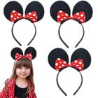 Kit 10 Tiara da Minnie Mouse Minie Princesa Carnaval Festa Ratinha