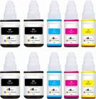 Kit 10 Tintas para Canon G3110 G4100 G3100 G-190 Lacrado. - ecologycpaint inktank