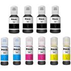 Kit 10 Tintas T504 Compatível para Epson Ecotank L4160 - Bulk Ink Do Brasil